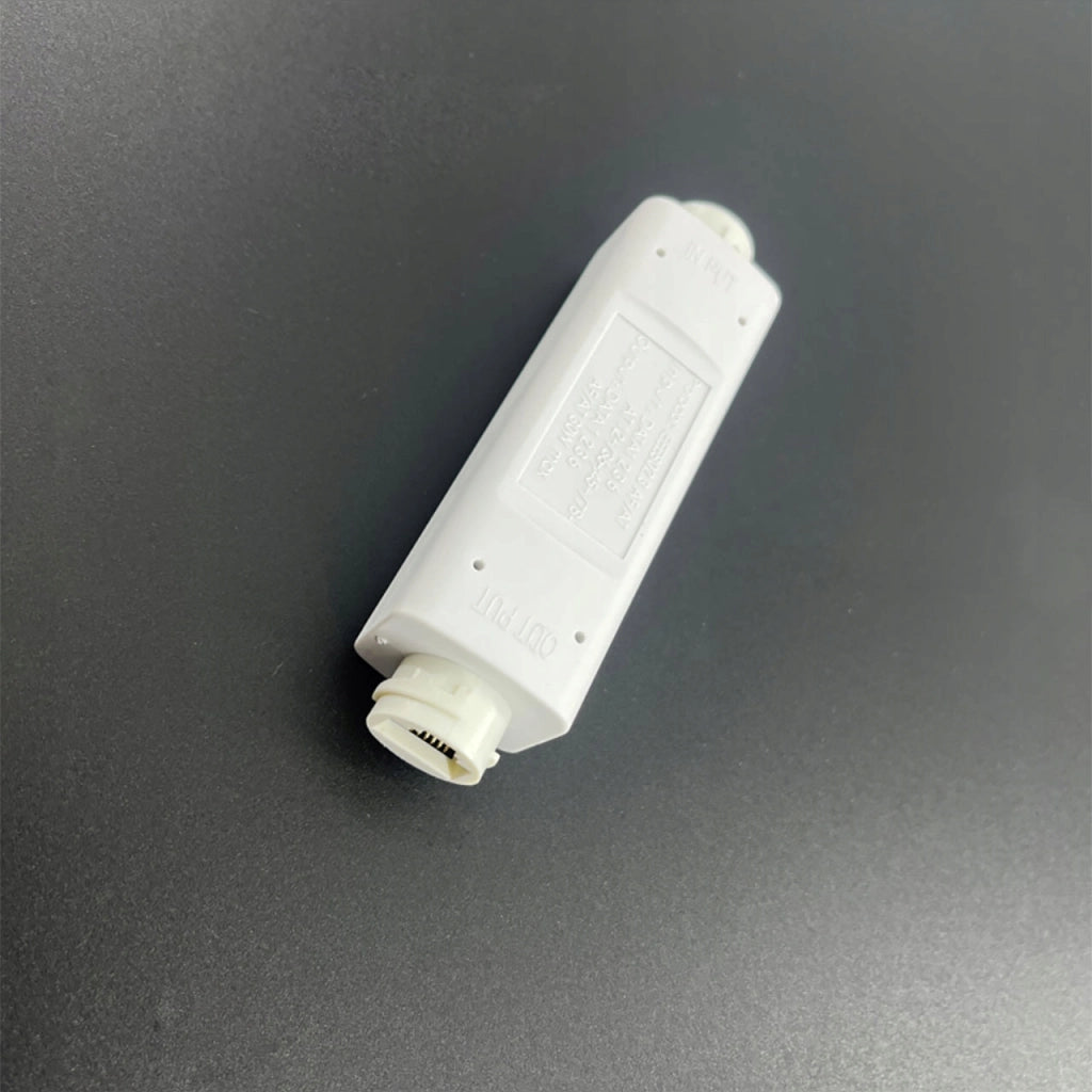 Ripetitore POE Esterno Impermeabile 30W RJ45 1x IN 1x OUT IEEE802.3af/at 10/100 Mbps 100m per Telecamere IP e LAN