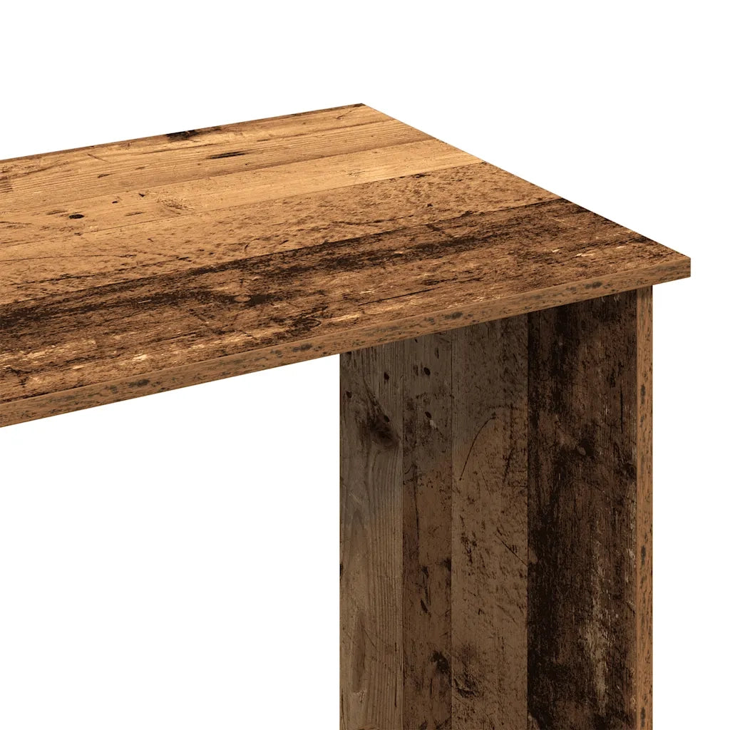 vidaXL Scrivania Legno Antico 80x40x75 cm in Truciolato