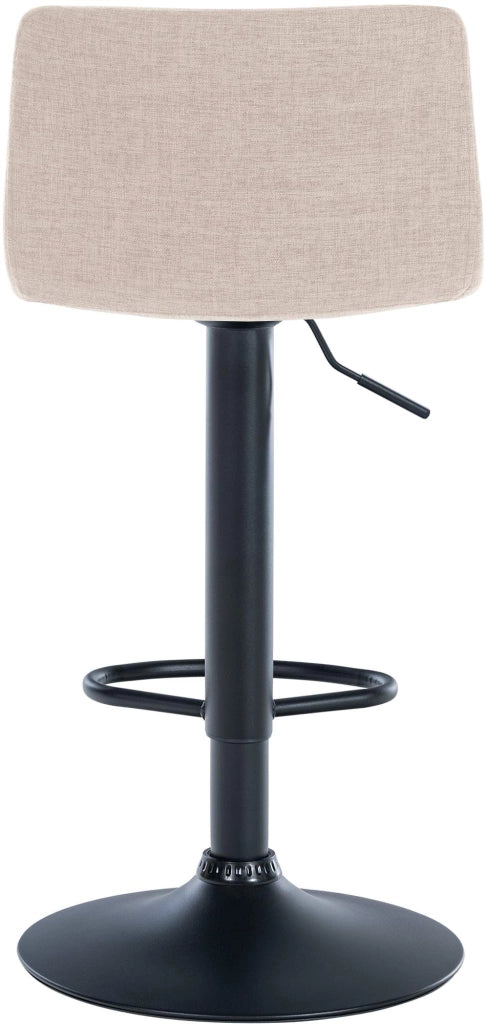 Sgabello Branford crema,Tessuto