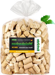 Nuove borchie di vino - 250 pezzi per decorare e decorare - 45 x 24 mm - gomma naturale - Portogallo