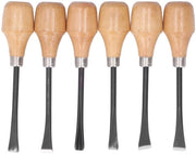 Set di scalpelli per legno ergonomici comodi con design di non-slip per la scultura del legno.