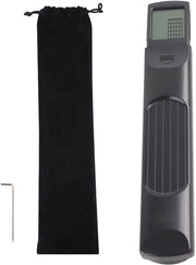 Ottimo strumento di allenamento per chitarra - Scheda rotante leggera - Corde in acciaio per chitarra - Funzione metronomo - 4 pezzi - Ideale per l'allenamento delle dita - Chitarra di allenamento