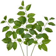 3 pezzi di stecchi in plastica 79 cm per vaso da terra piante artificiali stecchi e rami con foglie artificiali e rami decorativi per vaso tavolo e parete decorazione.