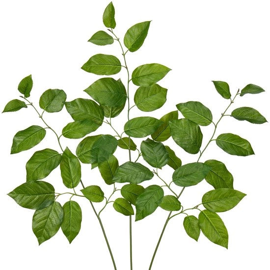 3 pezzi di stecchi in plastica 79 cm per vaso da terra piante artificiali stecchi e rami con foglie artificiali e rami decorativi per vaso tavolo e parete decorazione.
