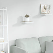 Mensola a Parete Rovere e Bianca 23x23,5x3,8 cm in MDF cod mxl 41401