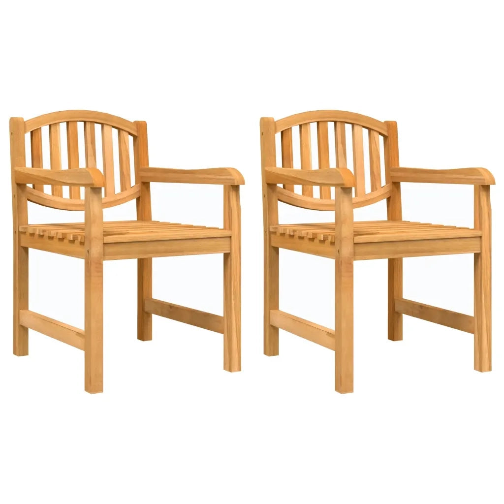 Set da Pranzo per Giardino 5 pz in Legno Massello di Teak 3157942