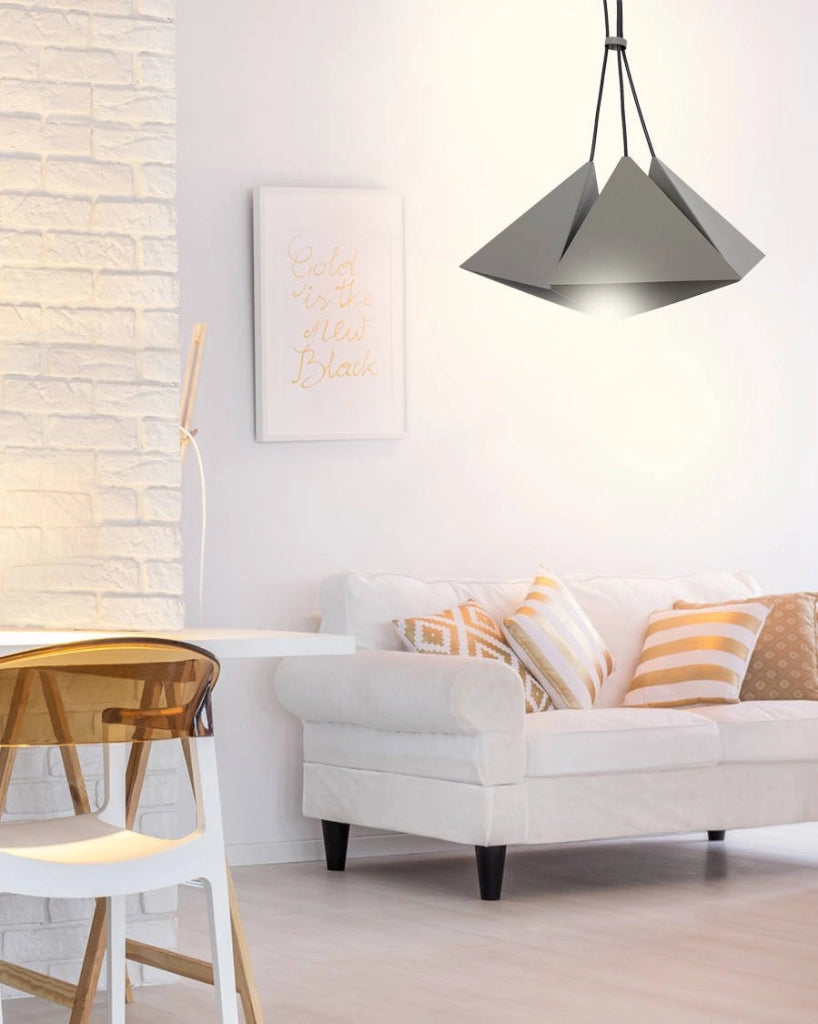 Balsamo, Lampada a Sospensione, Grigio