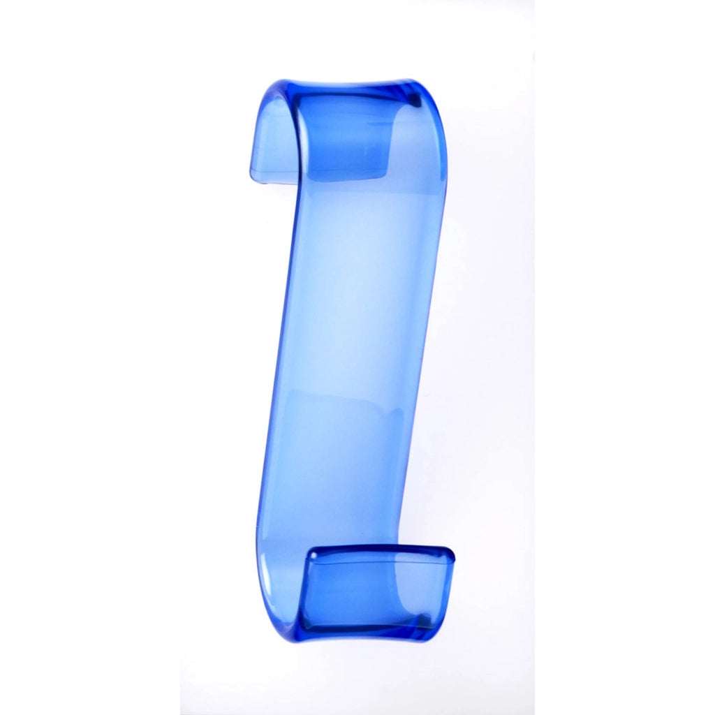 Appendino Merlino Porta Asciugamani Per Termoarredo In Abs Azzurro - Gedy