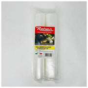 Reber 6725A Rotoli Goffrati per Sottovuoto 30x600 cm Confezione da 2 Pezzi PA-PE-PE 105 micron Compatibile con Tutte le Macchine colore Trasparente