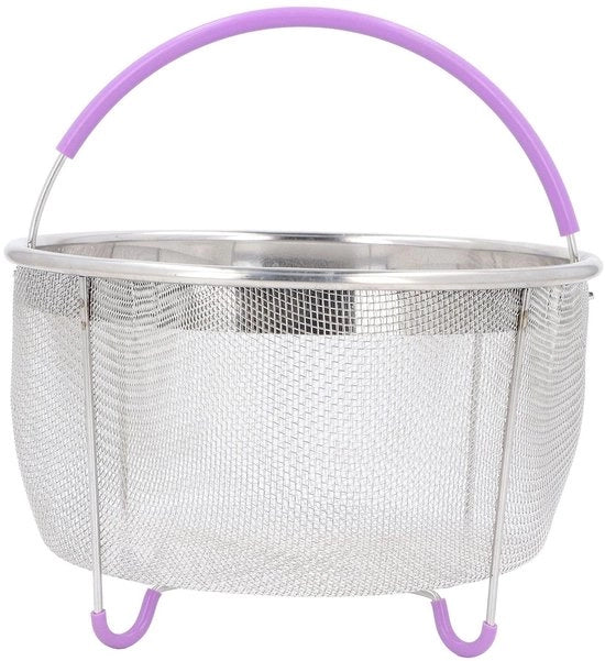 Stomatore in Rame Inox - Stomatore per Lavastoviglie - Manopole Ripiegabili - Adatto per 6 Qt - Duraturo e Resistente - Regolatore di Vapore