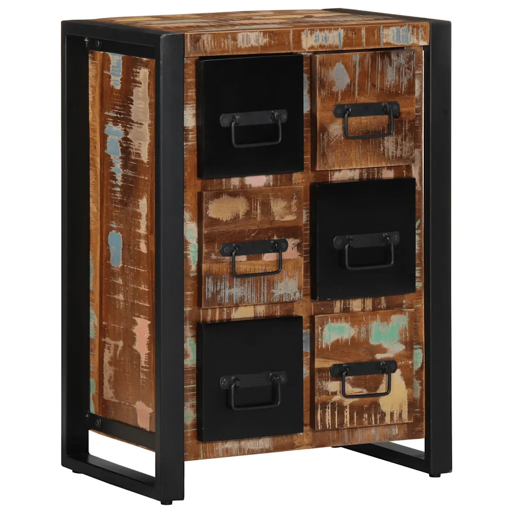 Credenza 50x35x70 in Legno Massello di Recupero