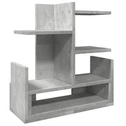 Mobiletto portaoggetti per ufficio 49 x 20 x 52,5 cm Grigio cemento 02_0043572