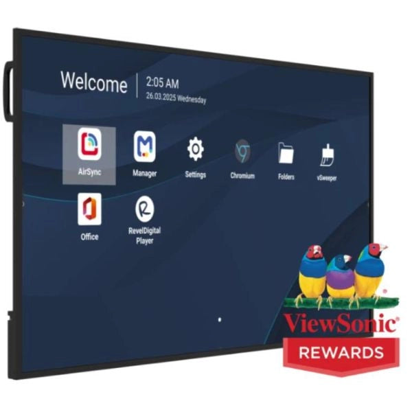 Mon 86ds uhd mm dvi hdmi vesa 4k 500nit 4gb 32gb andr 14 24/7 - CDE8614-2C