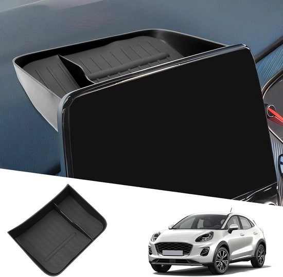 Consolle di archiviazione per Ford Puma MK2 / ST/ST Line X 2020-2024 - Cassette organizzatore, accessori di interni, soluzione di archiviazione per navigazione