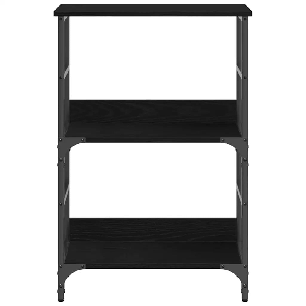 Libreria Rovere Nero 50 x 33 x 82 cm Legno multistrato 863545