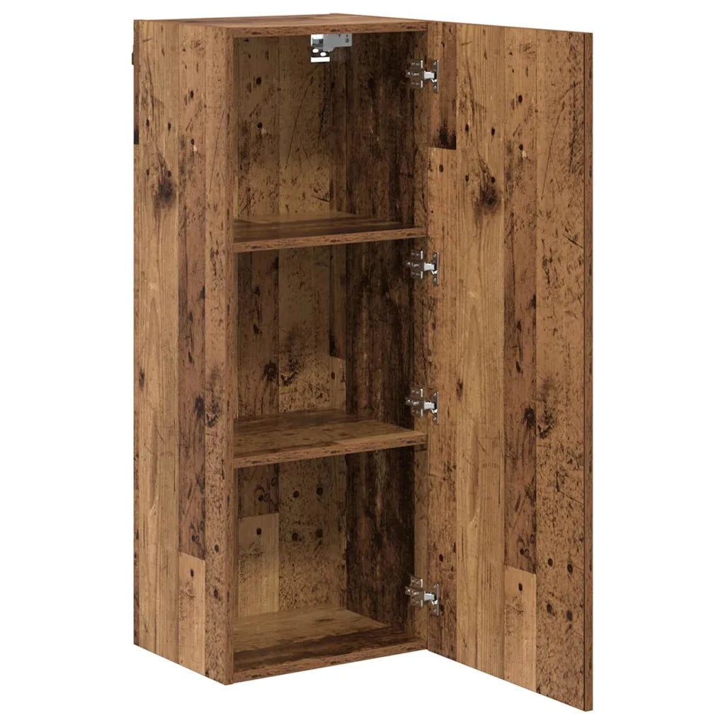 Mobile TV da parete-Mobile TV a Muro-Credenza TV Legno vecchio 40,5 x 30 x 102 cm