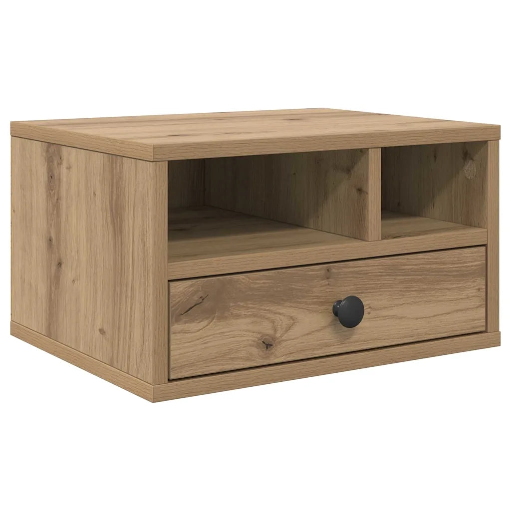 Supporto per Stampante Rovere artigianale 40 x 32 x 24 cm