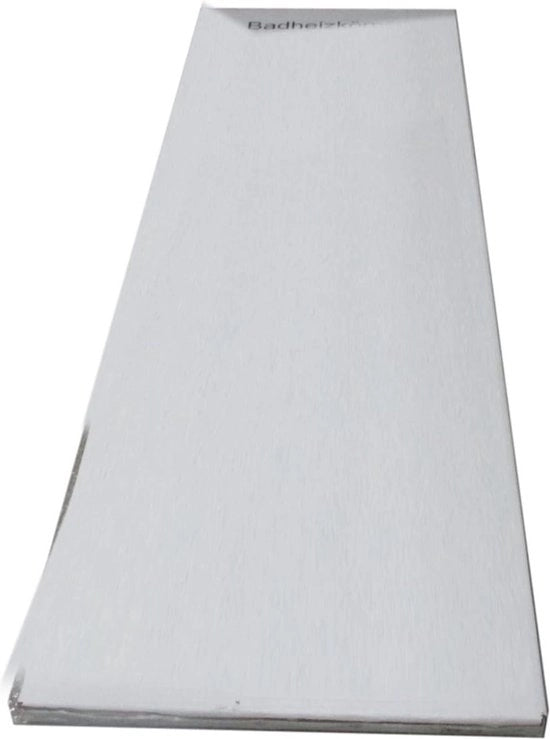 Riscaldatore a pavimento 600 x 1400 mm con connessione centrale per asciugamani riscaldatore per asciugamani 400 watt