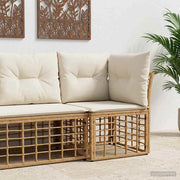 Modulo Divano Angolare da Esterno Naturale polyrattan 42026726