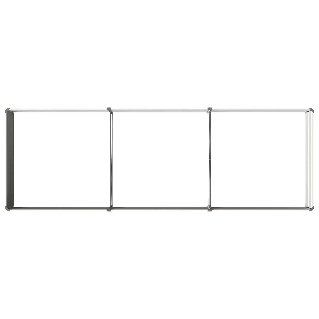 Letto rialzato da giardino Grigio 240 x 80 x 24 cm 8006486