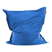 Pouf seduta poltrona sacco Grande Blu Cobalto con la Zip 140 x 180 cm
