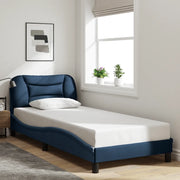 Giroletto senza Materasso Hvar Blu 90x190 cm in Tessuto