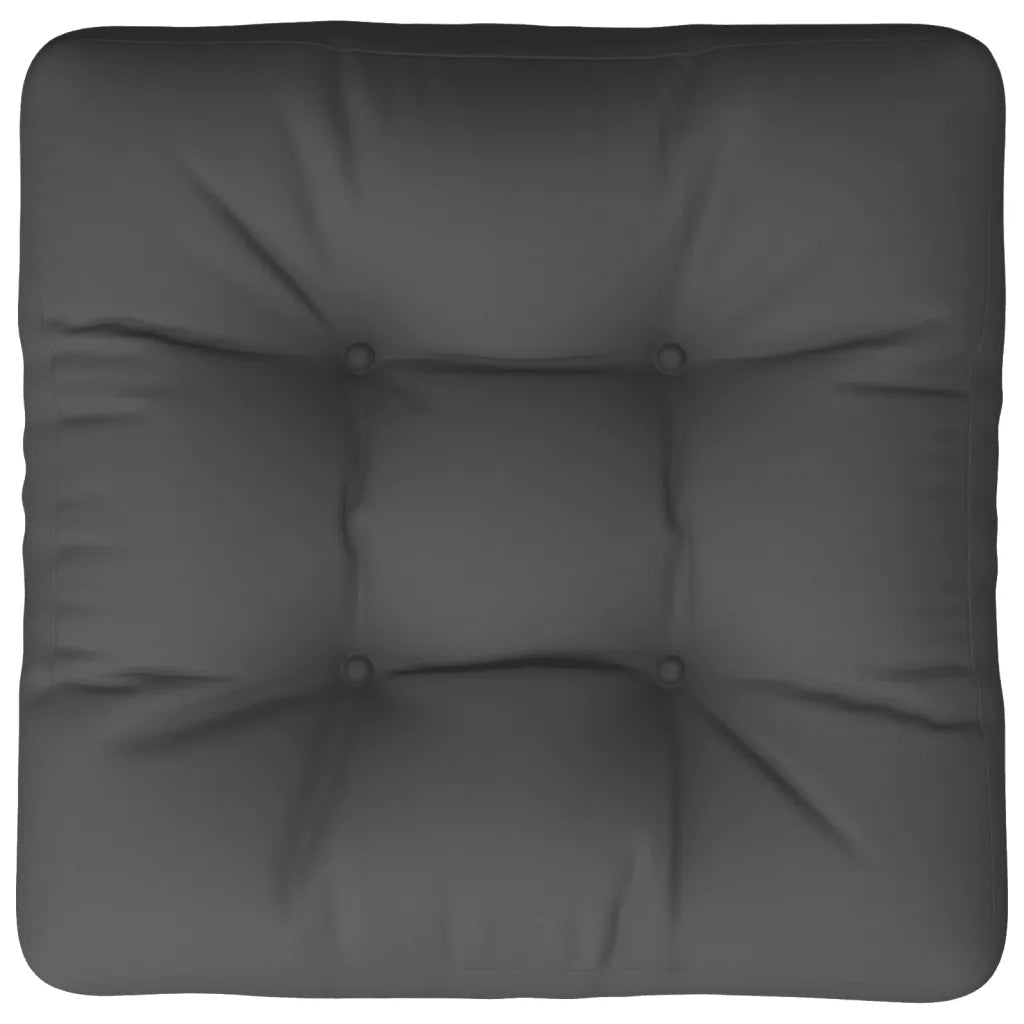 Cuscino per Pallet Grigio 58x58x10 cm in Tessuto 44650