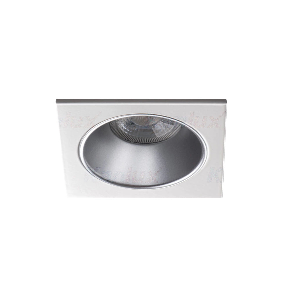 Anello faretto incasso Kanlux GLOZO quadrato 10W bianco