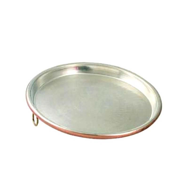 Teglia Rame Stagnato cm 40 h 2