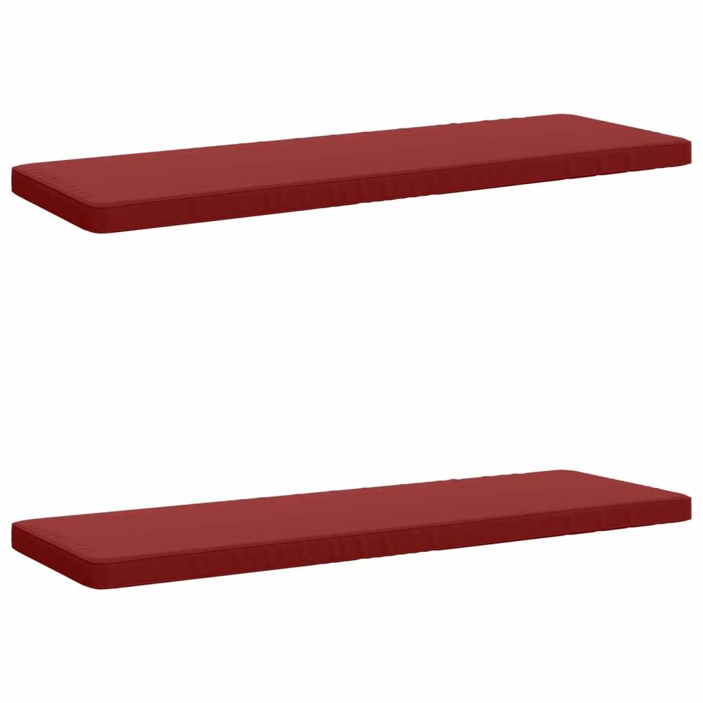 Cuscini per Panchina a 2 Pezzi VUGHT 2 pz 100% Poliestere 952037
