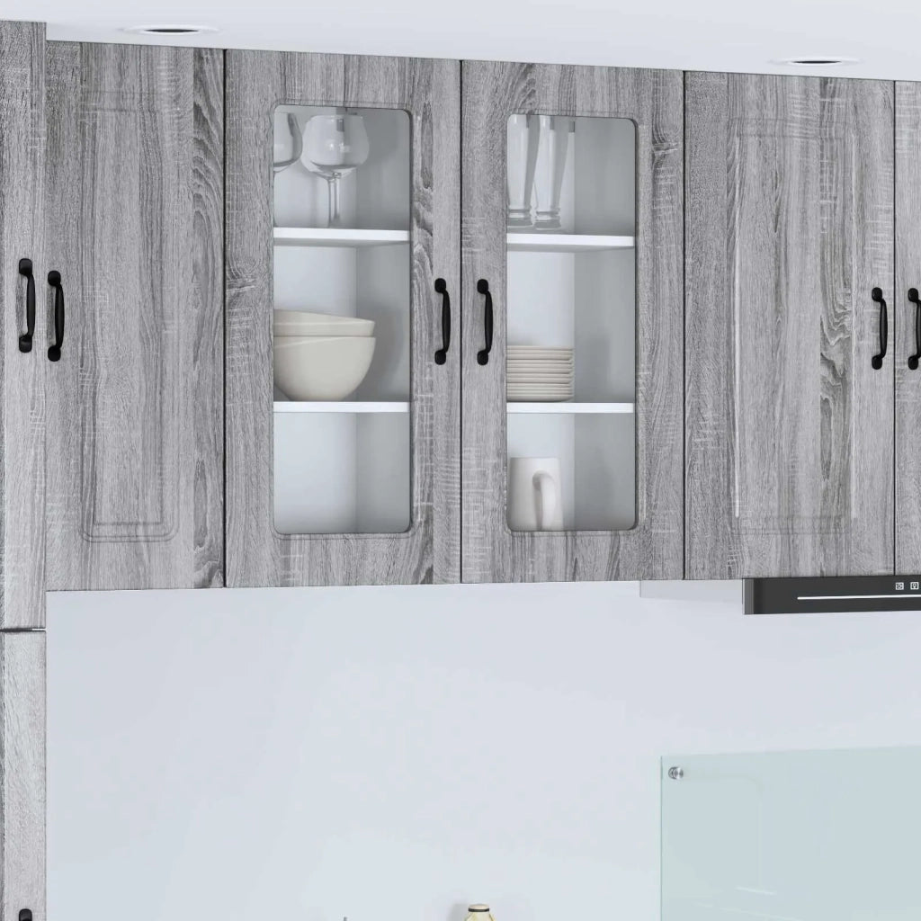 Pannello lavastoviglie Kalmar 2 pcs Grigio Sonoma 884647