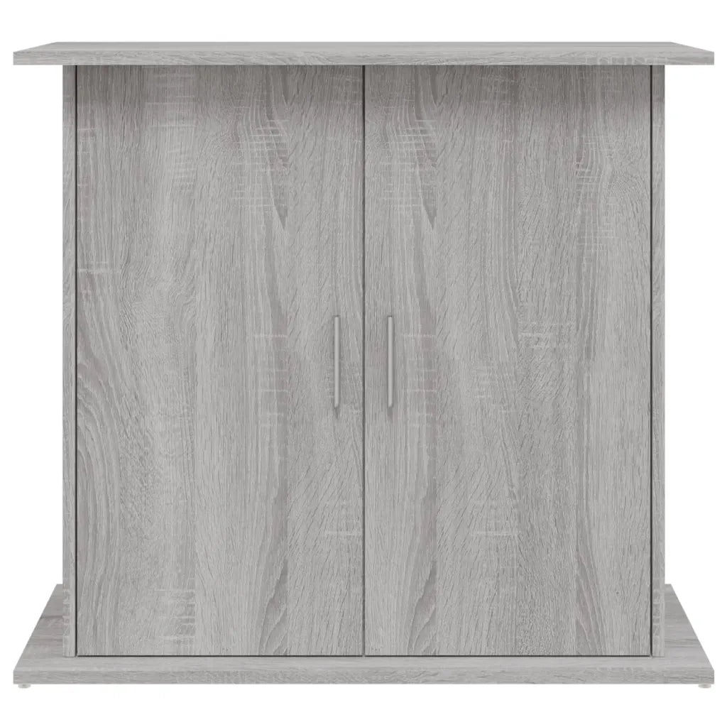 Supporto Acquario 81x36x73cm in Legno Multistrato Grigio Sonoma CFW8025845
