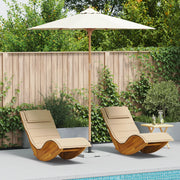 Parasol da giardino Bianco crema 240x260 cm BambÃ¹