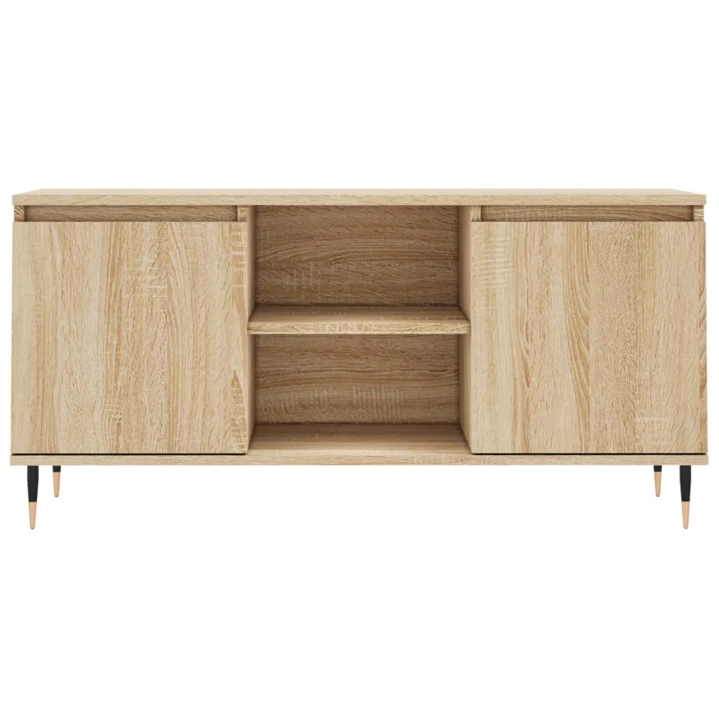 Mobile Porta TV Rovere Sonoma 104x35x50 cm in Legno Multistrato 827007