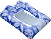 Piuma per piscina gonfiabile, lettino per il bagno, letto gonfiabile, 4-in-1 divano per la piscina, lettino gonfiabile per adulti, divano per la piscina, area relax per la piscina
