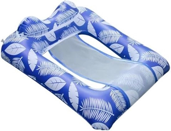 Piuma per piscina gonfiabile, lettino per il bagno, letto gonfiabile, 4-in-1 divano per la piscina, lettino gonfiabile per adulti, divano per la piscina, area relax per la piscina