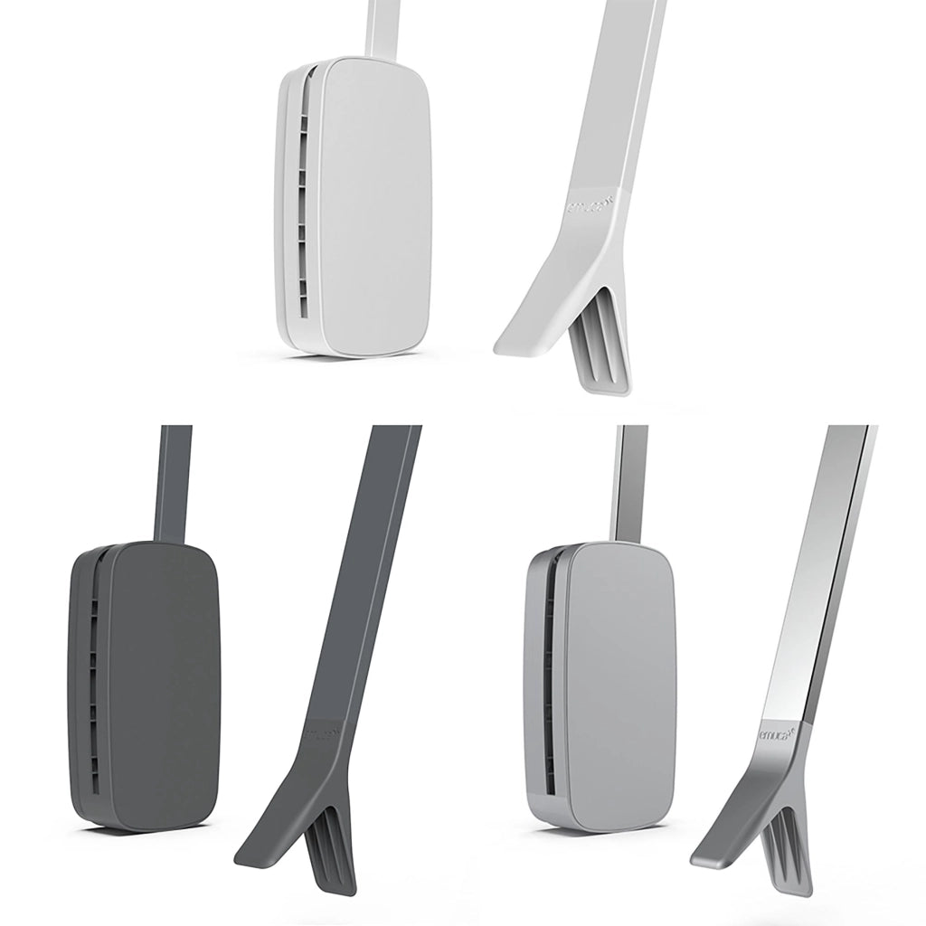 Emuca Appendiabiti per armadio Sling, 450 - 600, Cromato brillo, Acciaio e Tecnoplastica, 1 u.