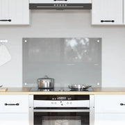 Schienale da cucina Grigio chiaro 80 x 50 cm vetro temperato 42001230