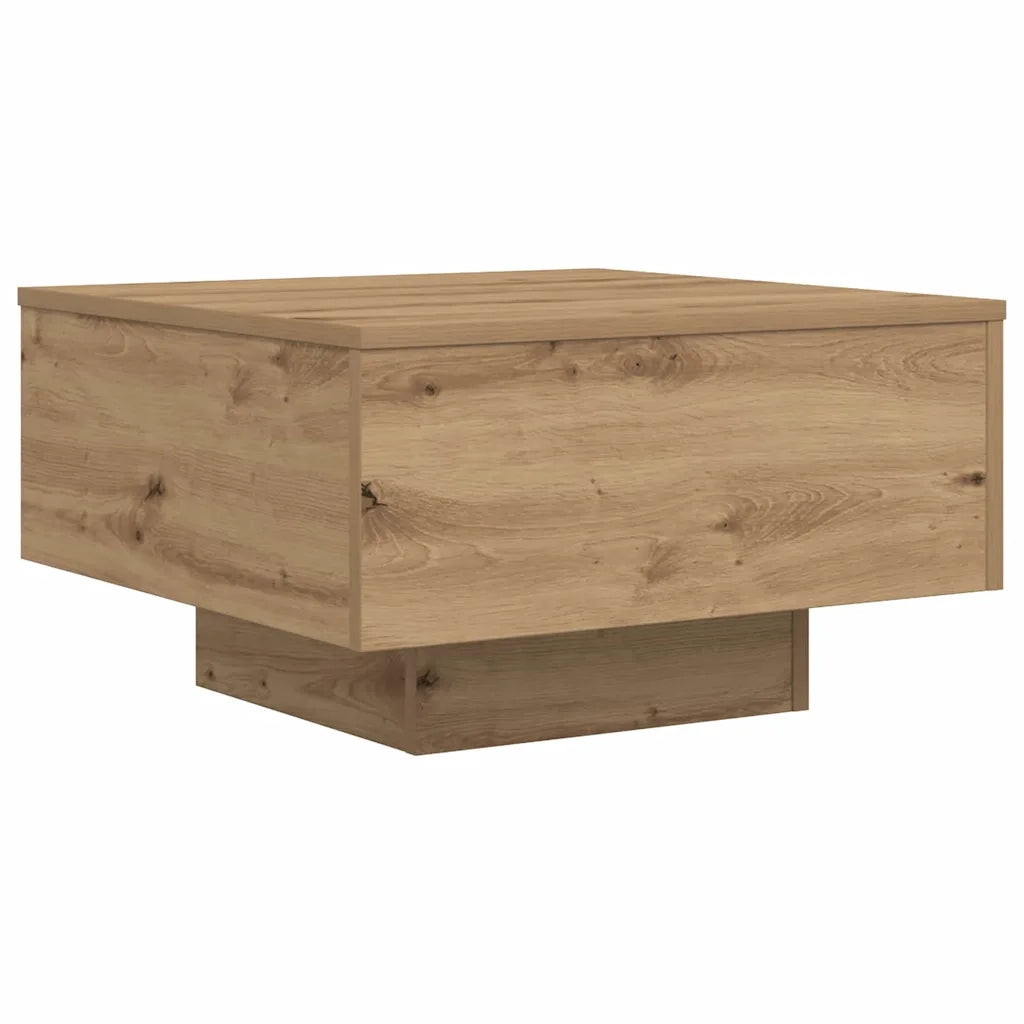 Tavolino da salotto Rovere artigianale 55 x 55 x 31 cm 862995