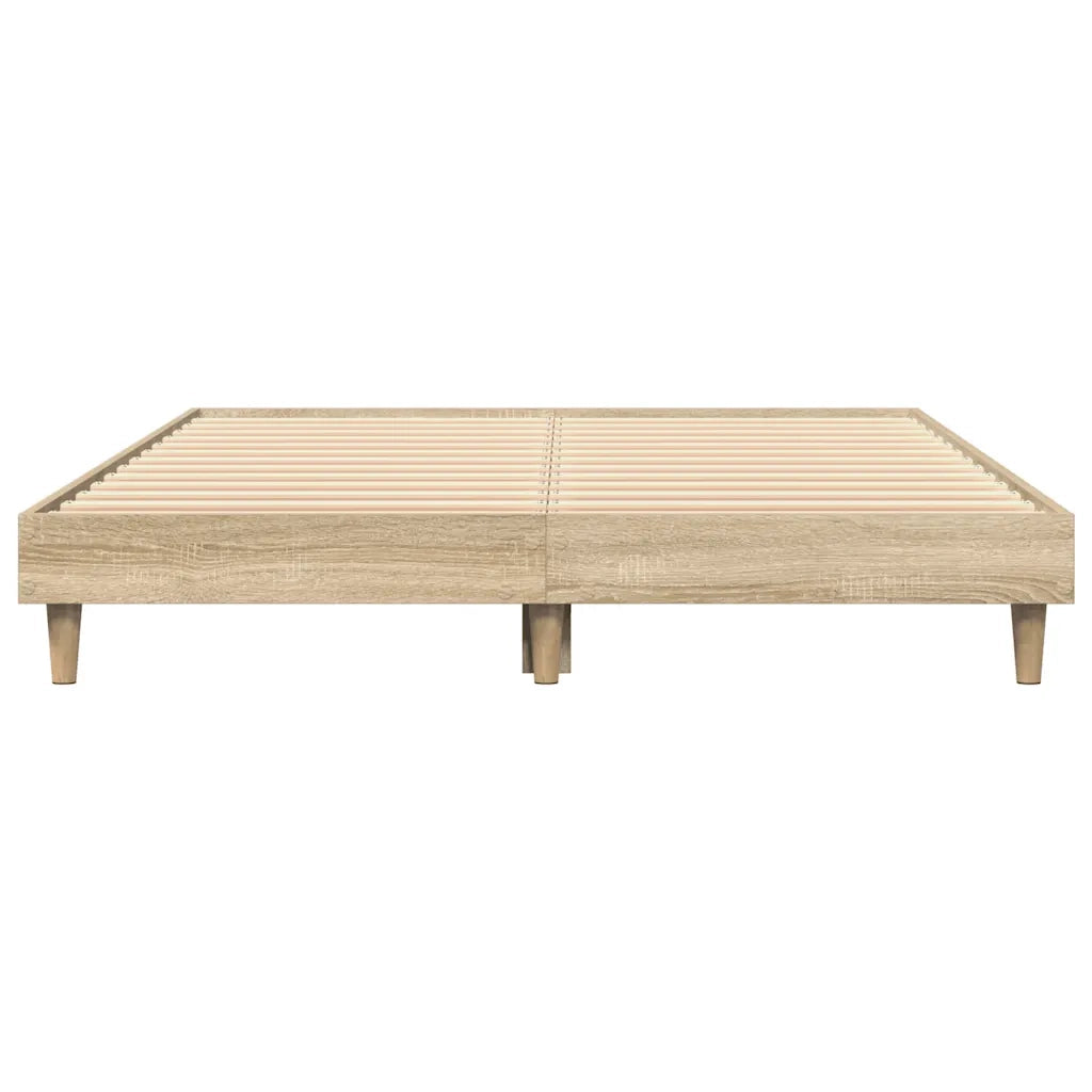 Giroletto senza Materasso Rovere Sonoma 120x200cm in Truciolato 832048