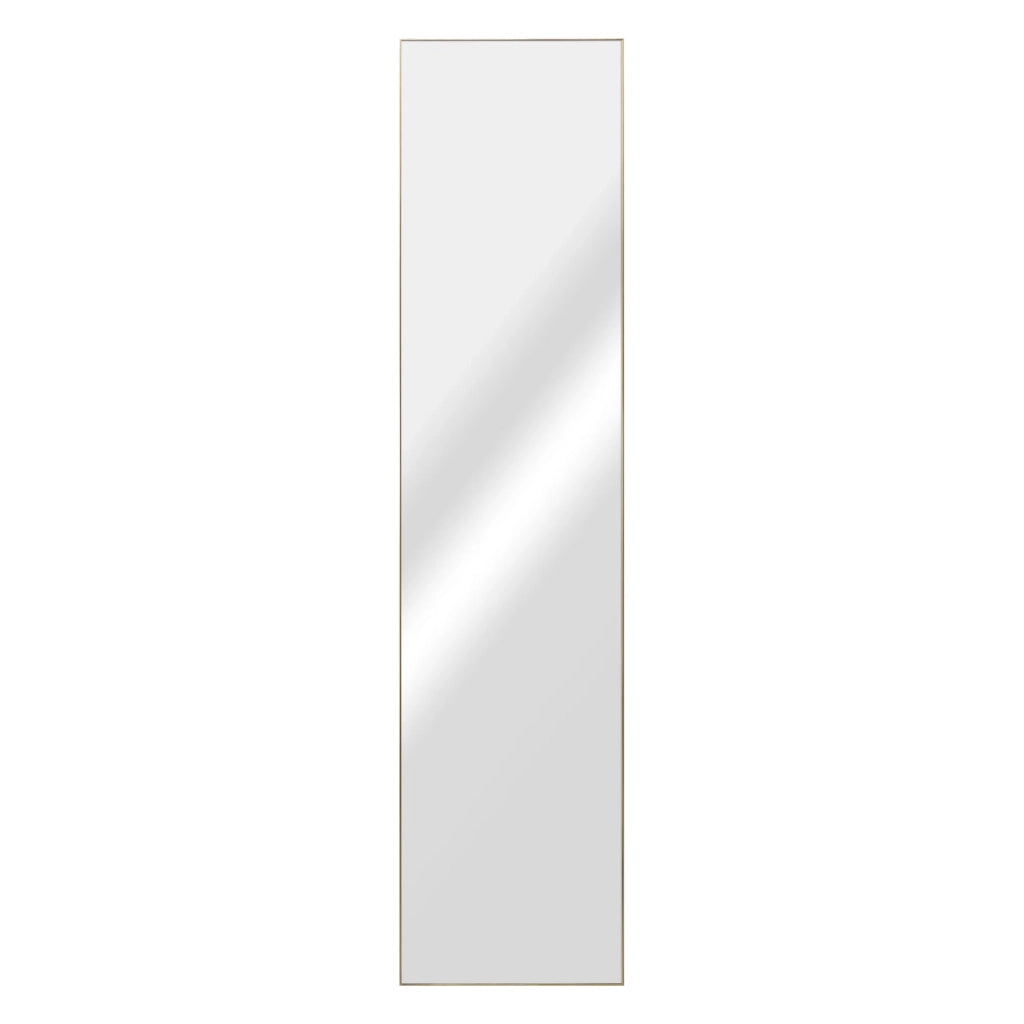 Specchio a figura intera basculante 150 x 35 cm oro 03_0007969