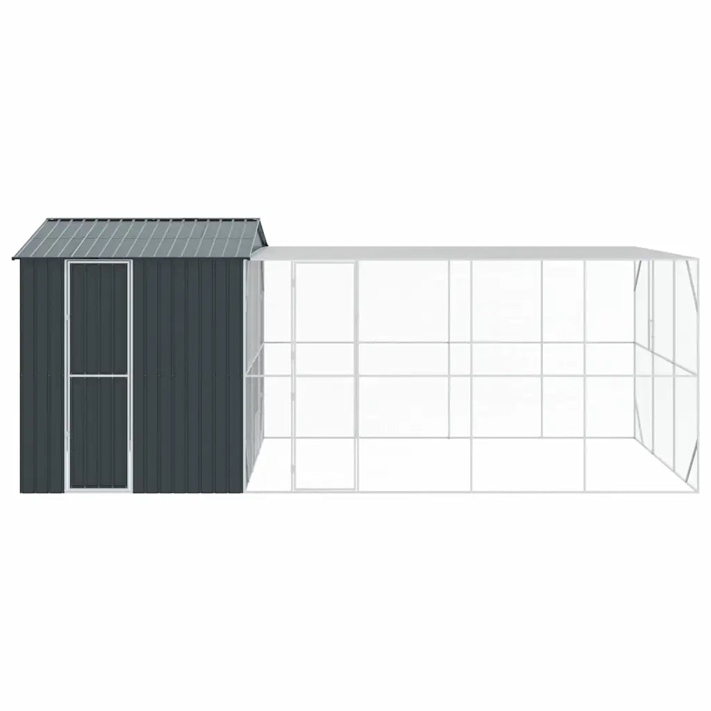 Gabbia per uccelli Antracite 635 x 304 x 247 cm Acciaio zincato 3325166