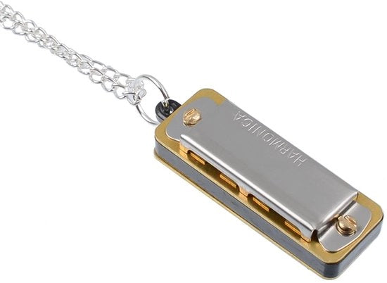 Mini Armonica da Pendente - 4 Gatti 8 Tasti Armonica Giocata per Principianti