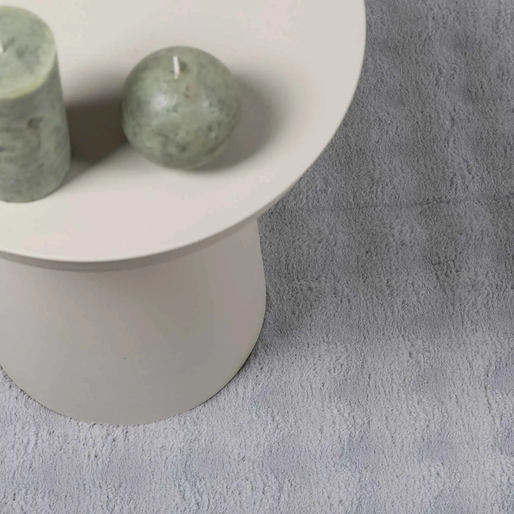 Tappeti per area Rotondo SIROLO Grigio Ø 200 CM Poliestere