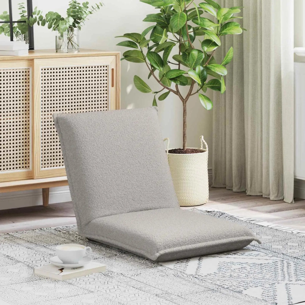 Sedia da Pavimento Grigio chiaro 54 x 64 x 59 cm 42028112