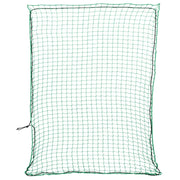 Rete per rimorchio telo di fissaggio del carico portapacchi con corda elastica 3 x 2,5 m PP verde 02_0042196