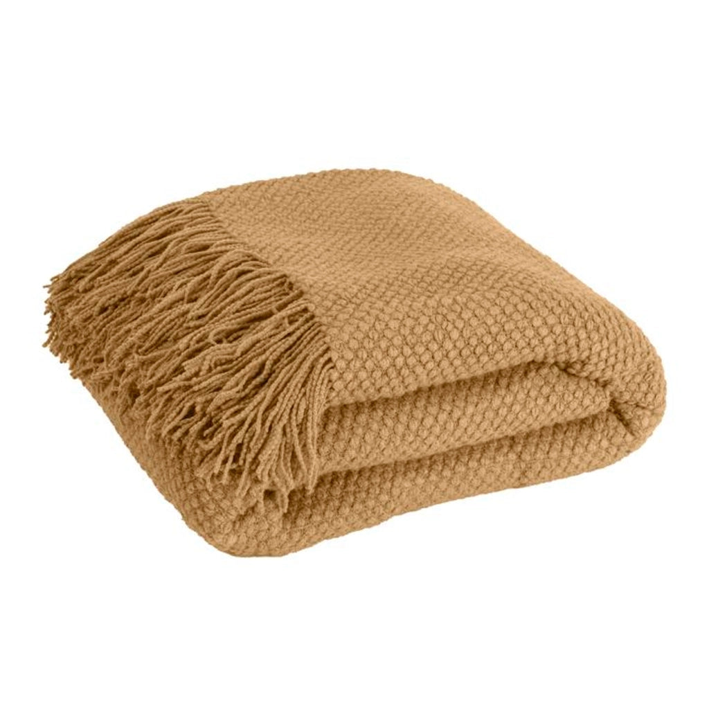 Coperta plaid marrone 130x170cm DENARLA