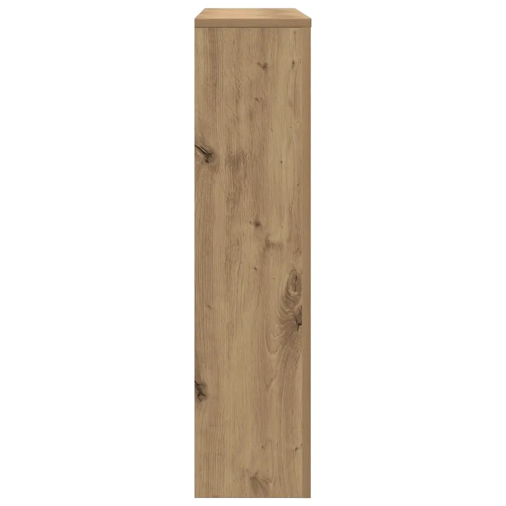 Copertura Termosifone Rovere Artigianale 149x20x82cm in Legno 852707