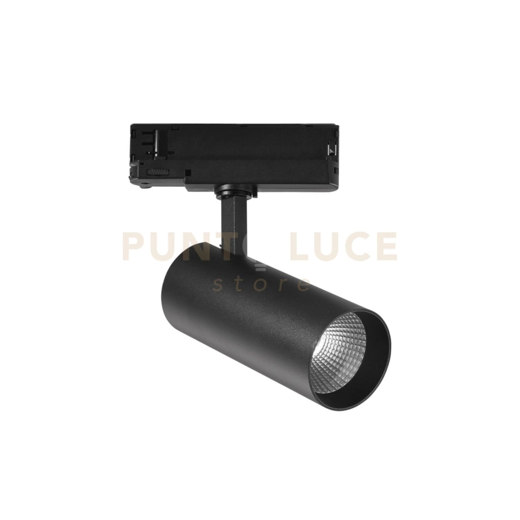 FARO BINARIO PLANE NERO LED 30W 3700LM 3000K 7X15CM