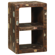 Armadio media Legno riciclato multicolore Legno massello di recupero